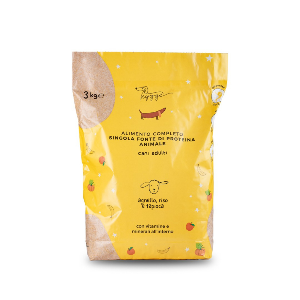 PETFOOD Agnello, Riso e Tapioca