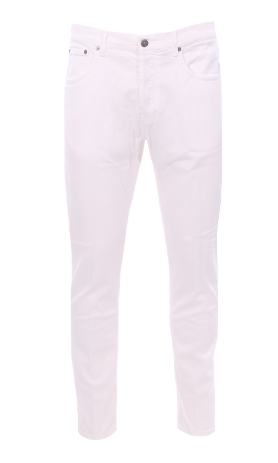 DONDUP jeans cinque tasche dian in bull di cotone