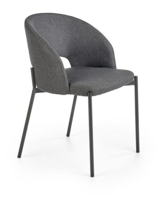Sedia K373 materiale grigio