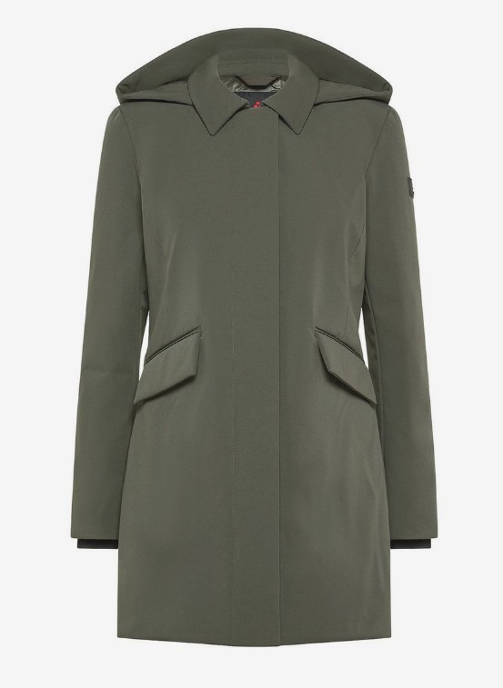 Cappotto con cappuccio Delia Donna
