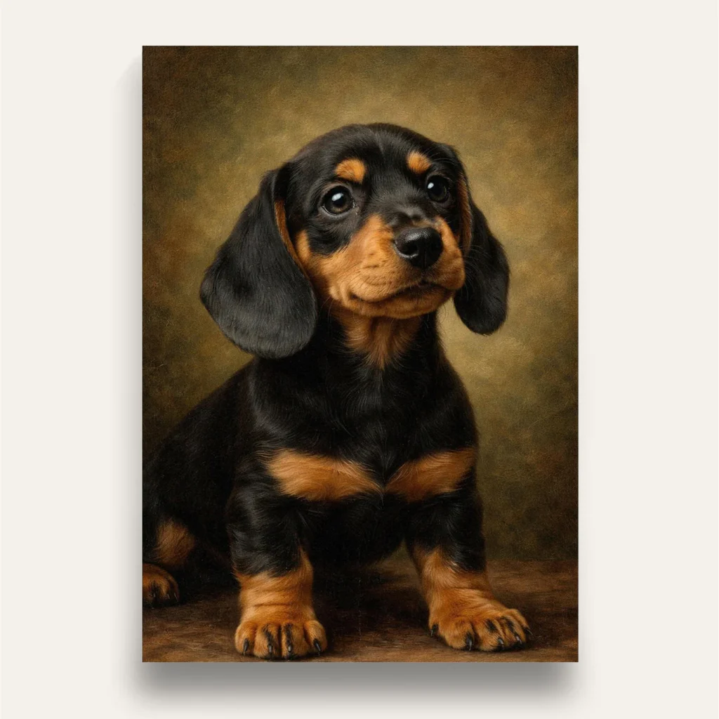 Classic Custom Pet Portrait
