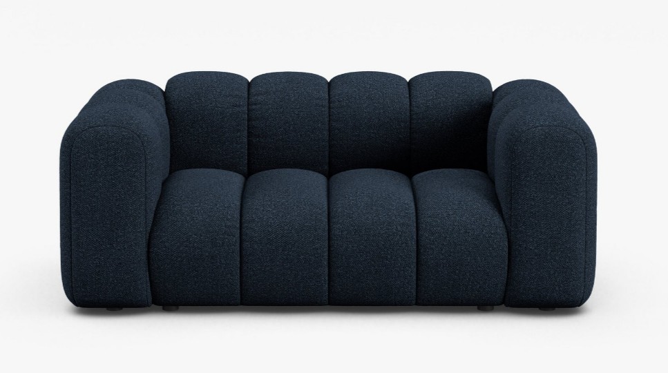 Divano Lupine 2 posti in bouclé Baloo – L170 cm