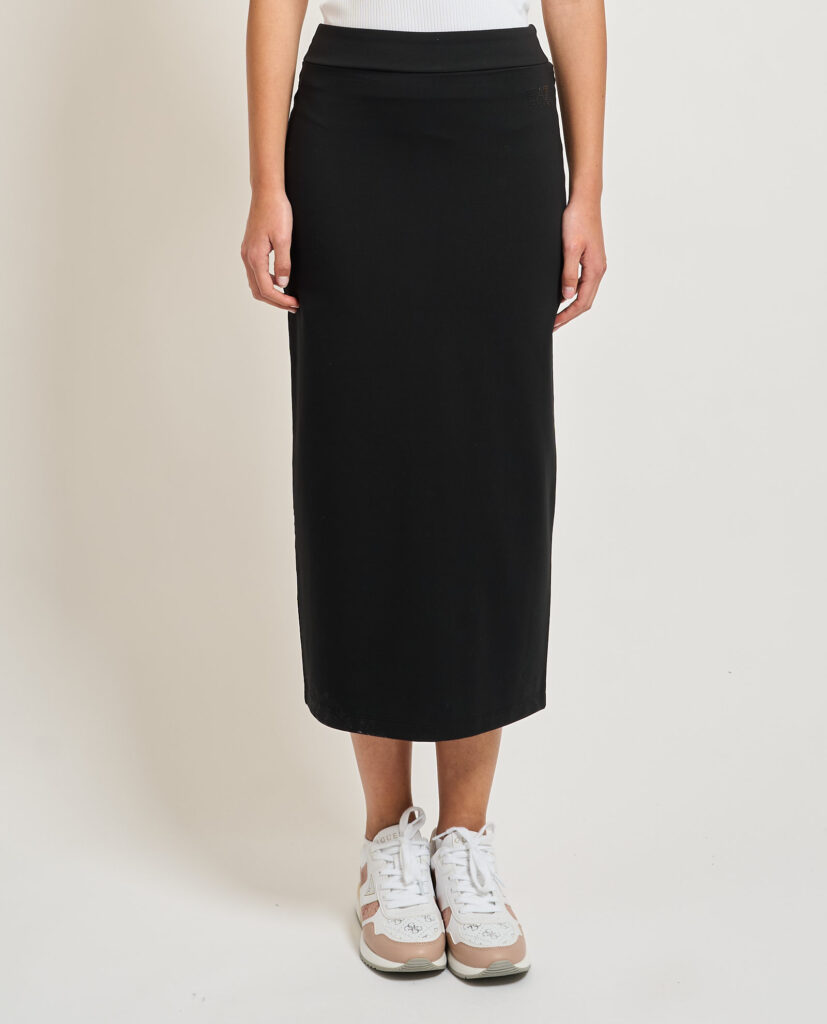 Gonna lunga EA7 donna con fascia logata sul retro