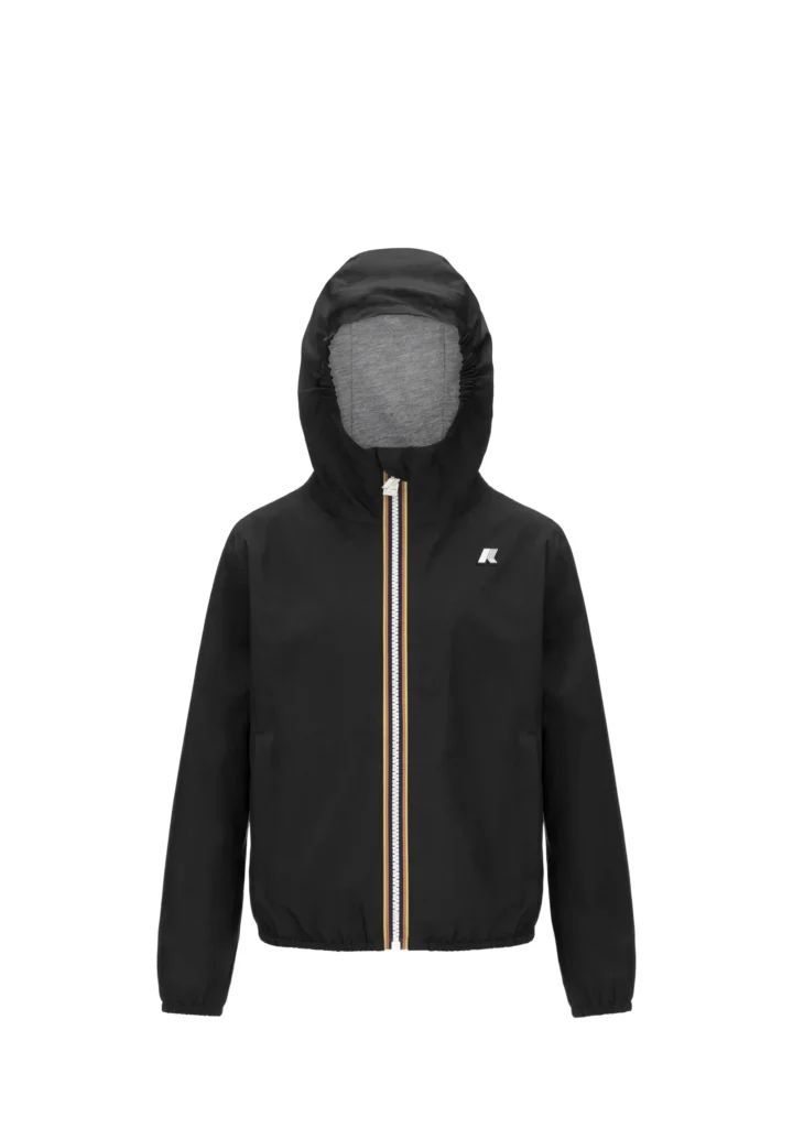 K WAY Giacca Junior Black