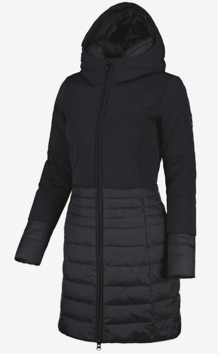 PIUMINO LUNGO BI MATERIAL TWISS DONNA