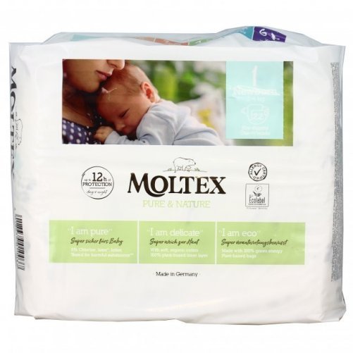 Pannolini Ecologici per Neonati Taglia 1 Newborn 2 4 kg
