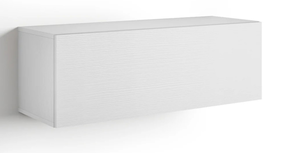 Pensile Easy 104 Con Anta ad Alzata, Bianco Frassino