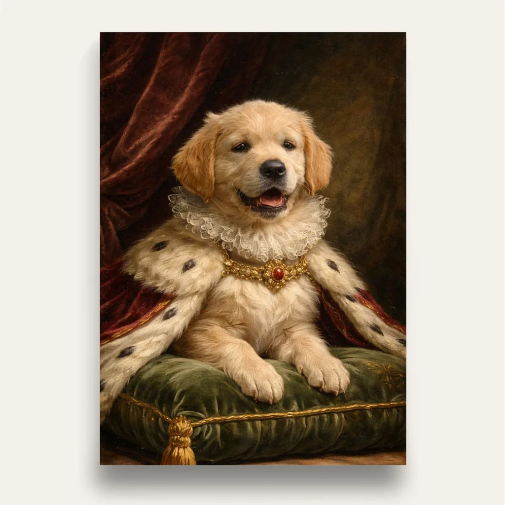 Royal Custom Pet Portrait