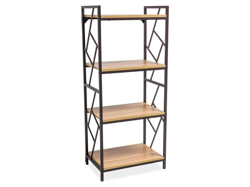 Scaffale Tablo con 4 ripiani – L 60 x L 40 x H 140 cm