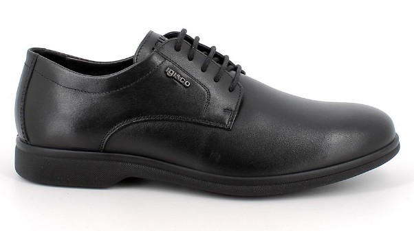 Scarpe eleganti da uomo nero con lacci