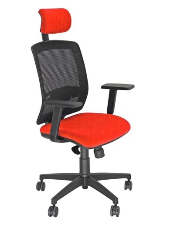 Sedia semidirezionale Unisit Molly rosso MLAPG IR