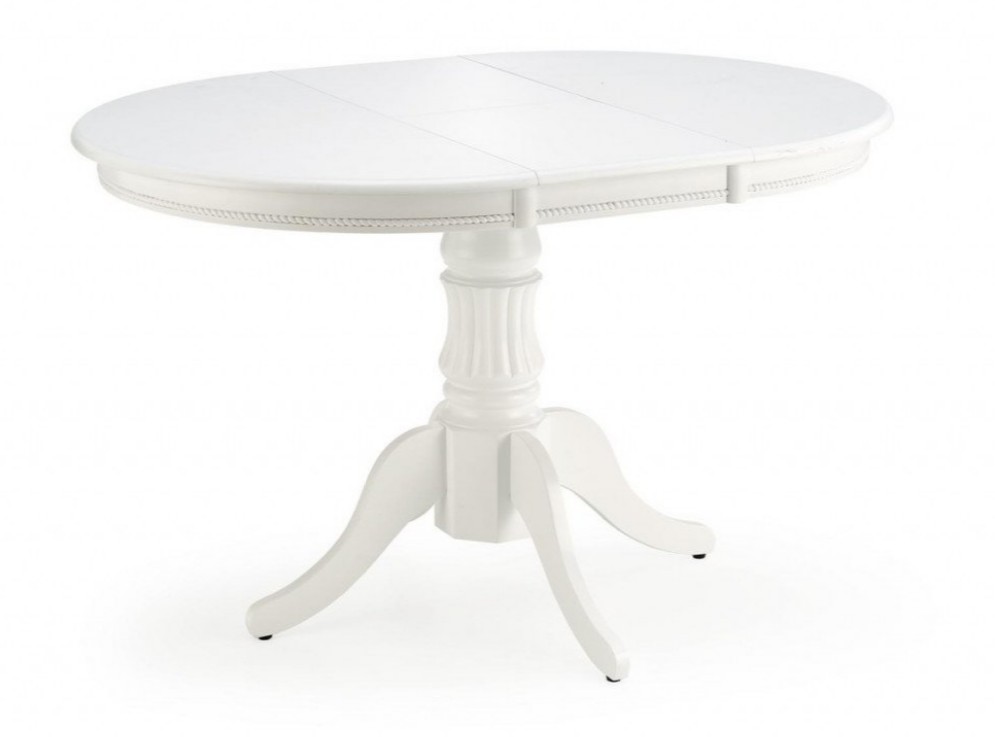 Tavolo allungabile William bianco – L90 124 x l90 x h75 cm