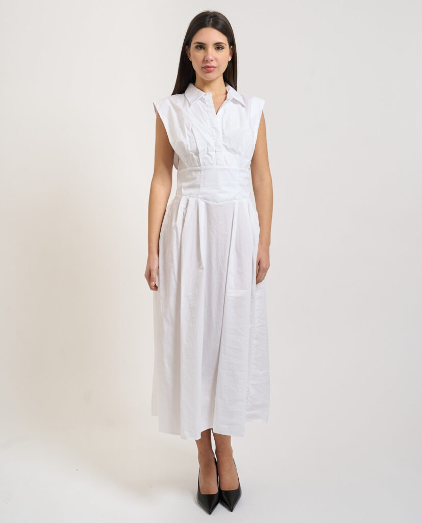 Abito lungo chemisier per donna di Guess
