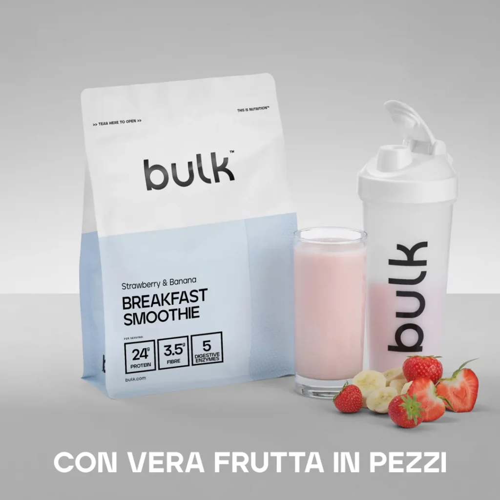 Breakfast Smoothie Fragola e Banana 500g