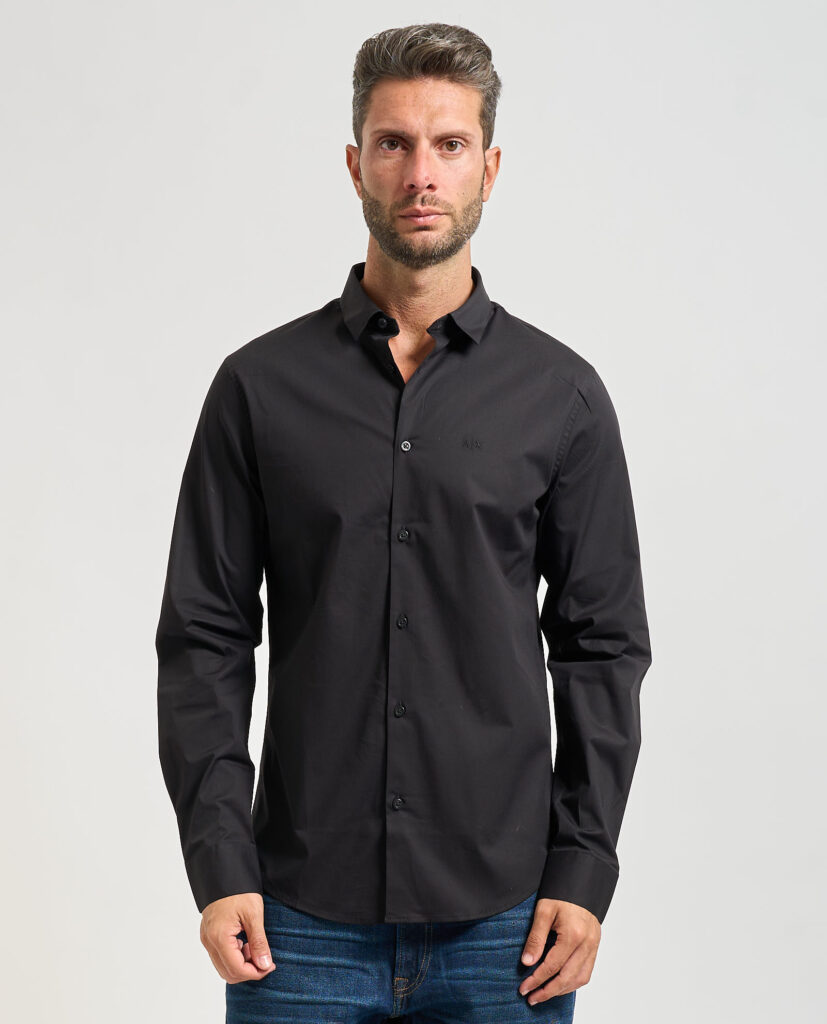 Camicia uomo Armani Exchange a maniche lunghe1