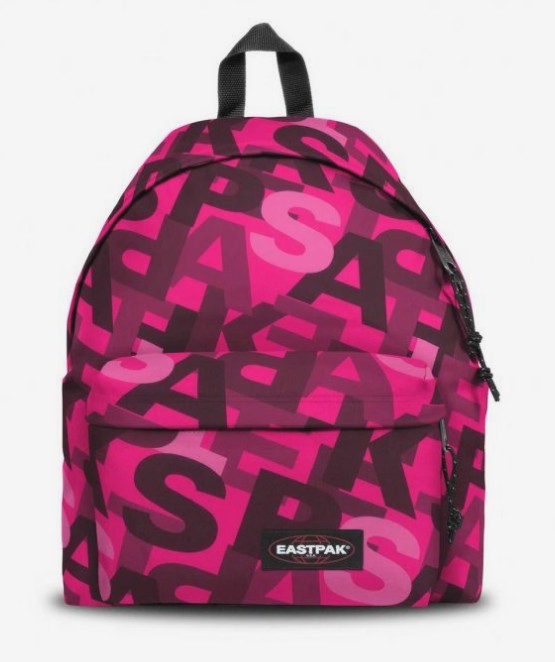 EASTPAK ZAINO PADDED PAK'R®PINK LETTERS