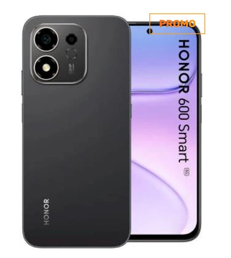 Honor 600 Smart 4+128GB 6.87 5G Black DS ITA