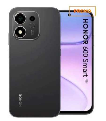 Honor 600 Smart 4+256GB 6.87 5G Black DS ITA