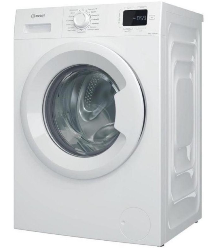 Indesit im862mytimeit lavatrice a caricamento frontale 8 kg 1200 giri classe b motore inverter 55 cm bianco