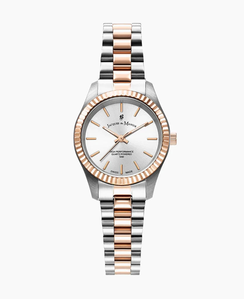 Inspiration Prime 26mm Three hands Two tone Silver dial Stainless steel swiss watch