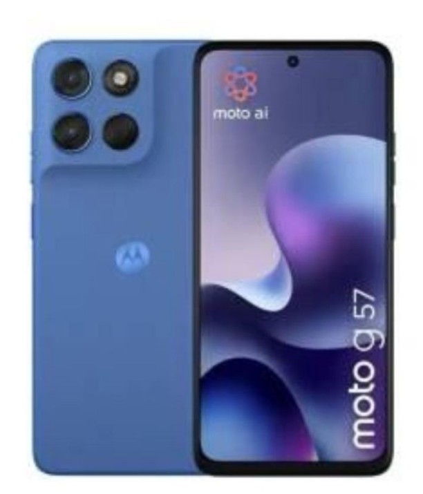Motorola moto g57 8+256gb 6.72 5g regatta blue ds ita