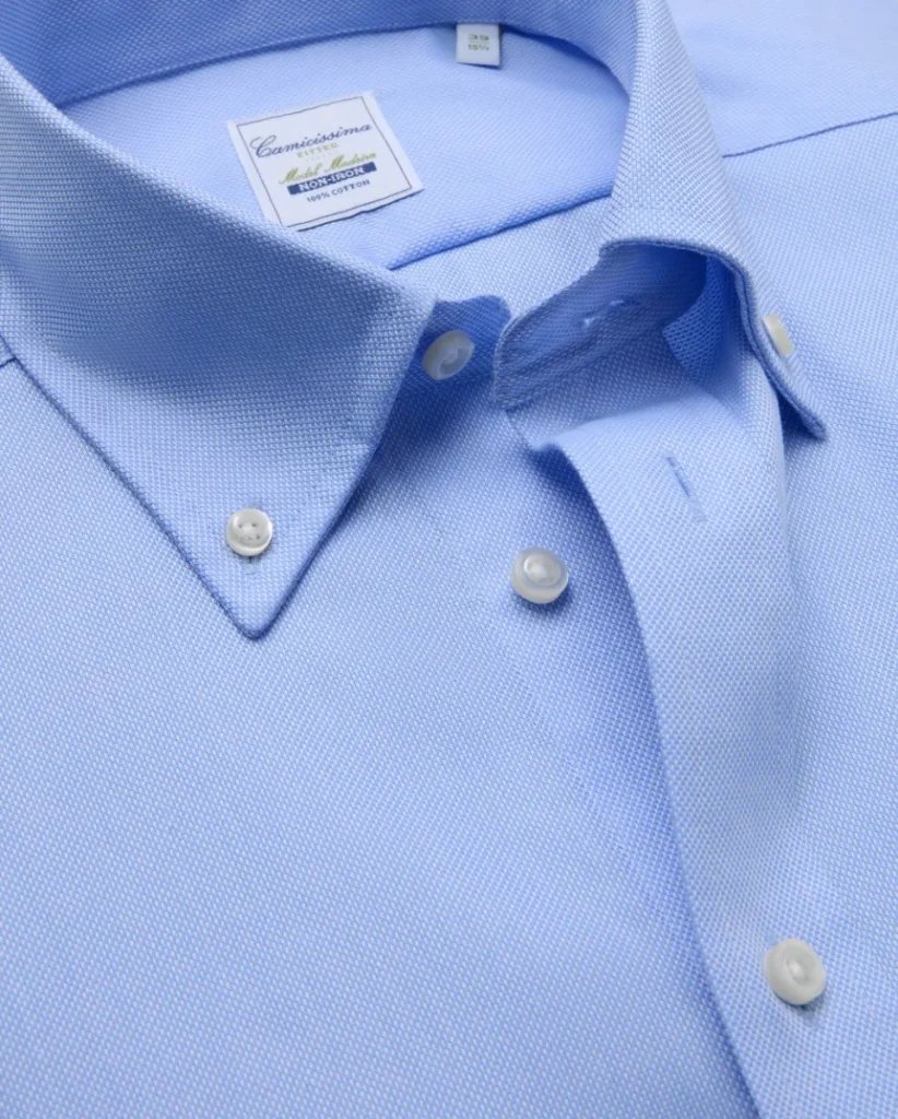 Non iron cotton shirt madeira button down