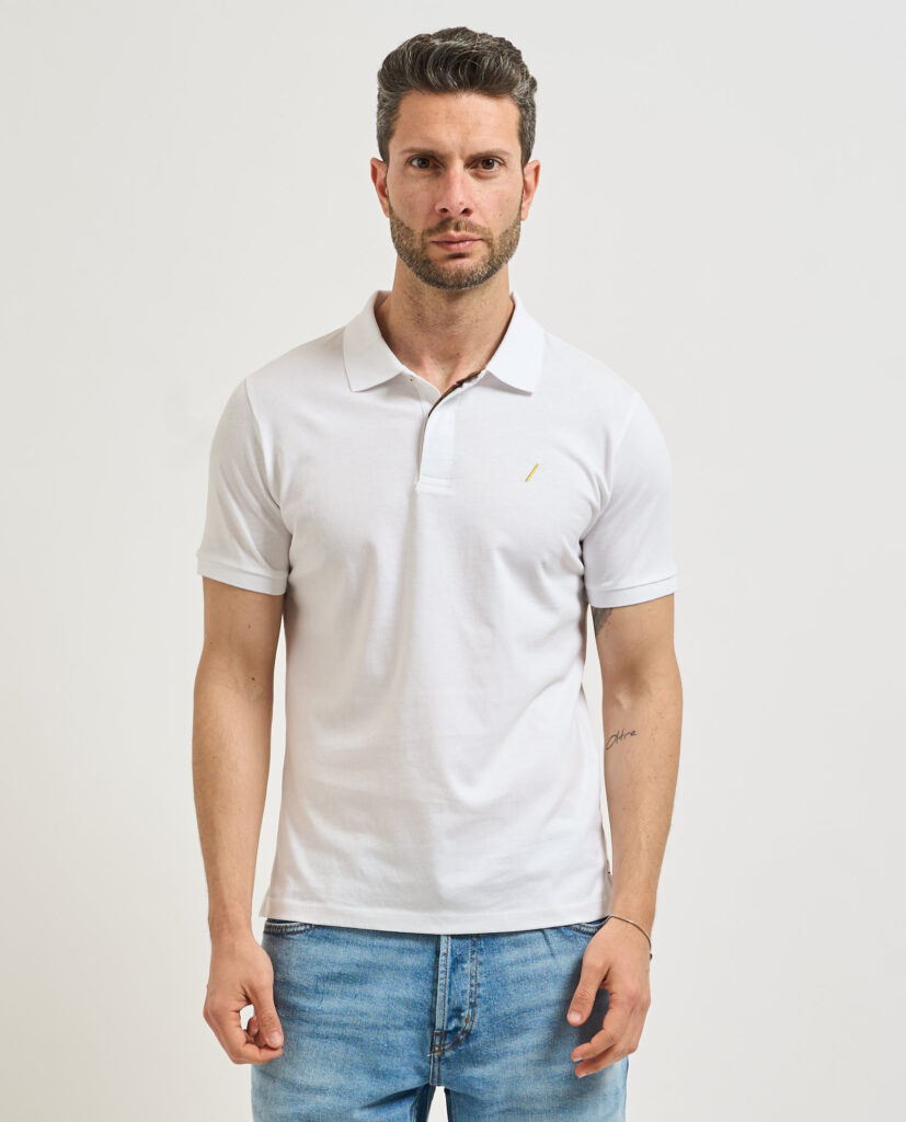 Polo uomo SetteMezzo con logo2