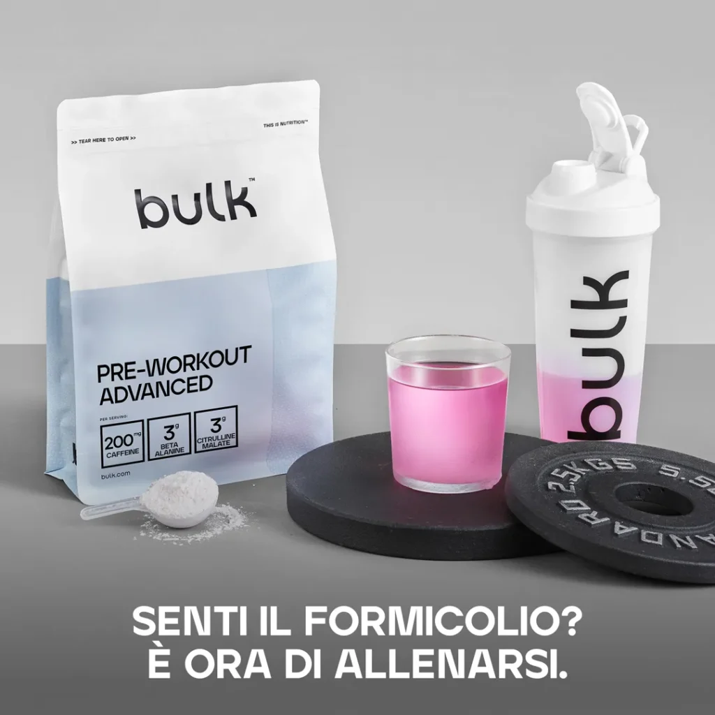 Pre workout completo Avanzato Frutti di Bosco 500g