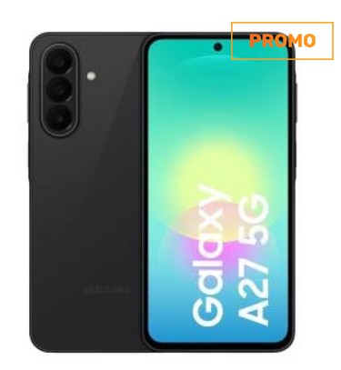 Samsung SM A276 A27 8+256GB6.7 5G Black DS EU