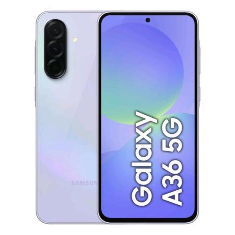 Samsung galaxy a36 5g smartphone 6.7 super amoled 50mp 128gb lavanda