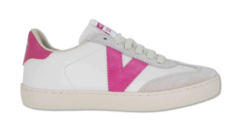Sneakers Berlin in pelle bianca Donna 1126184 43 Fucsia