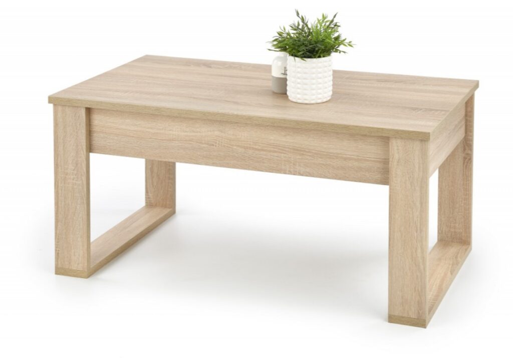 Tavolino da caffè rettangolare Nea rovere sonoma – 110×60 cm
