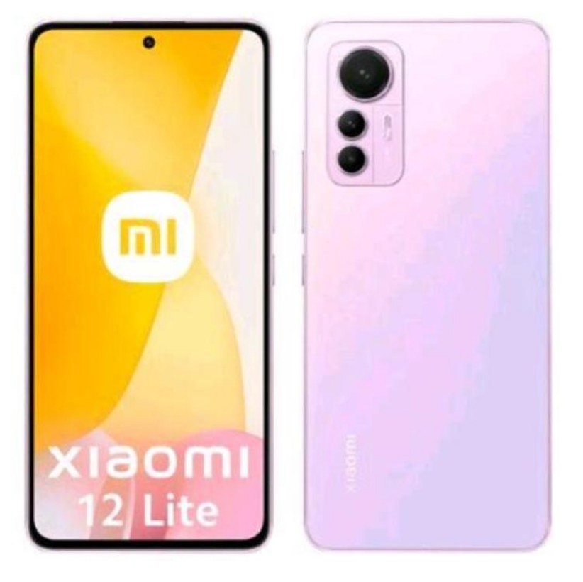 Xiaomi 12 lite 5g dual sim 6.55 octa core 128gb ram 8gb 5g europa pink