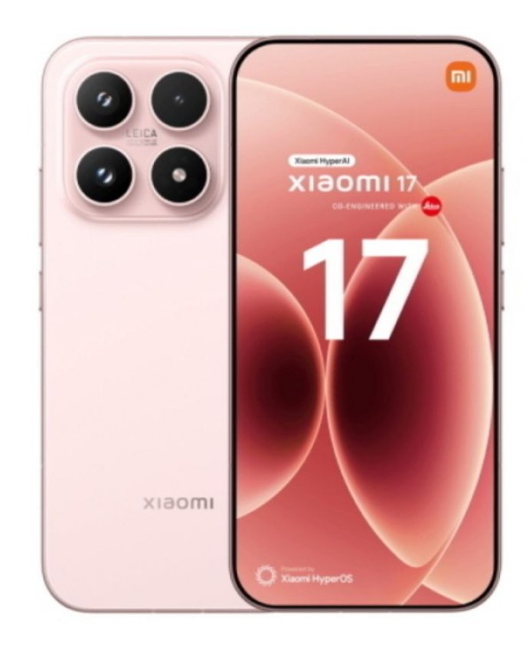 Xiaomi 17 5g dual sim 6.3 octa core 512gb ram 12gb 5g europa pink