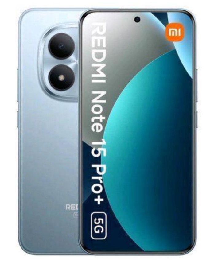 Xiaomi redmi note 15 pro+ 5g dual sim 6.83 octa core 256gb ram 8gb 5g europa glacier blue