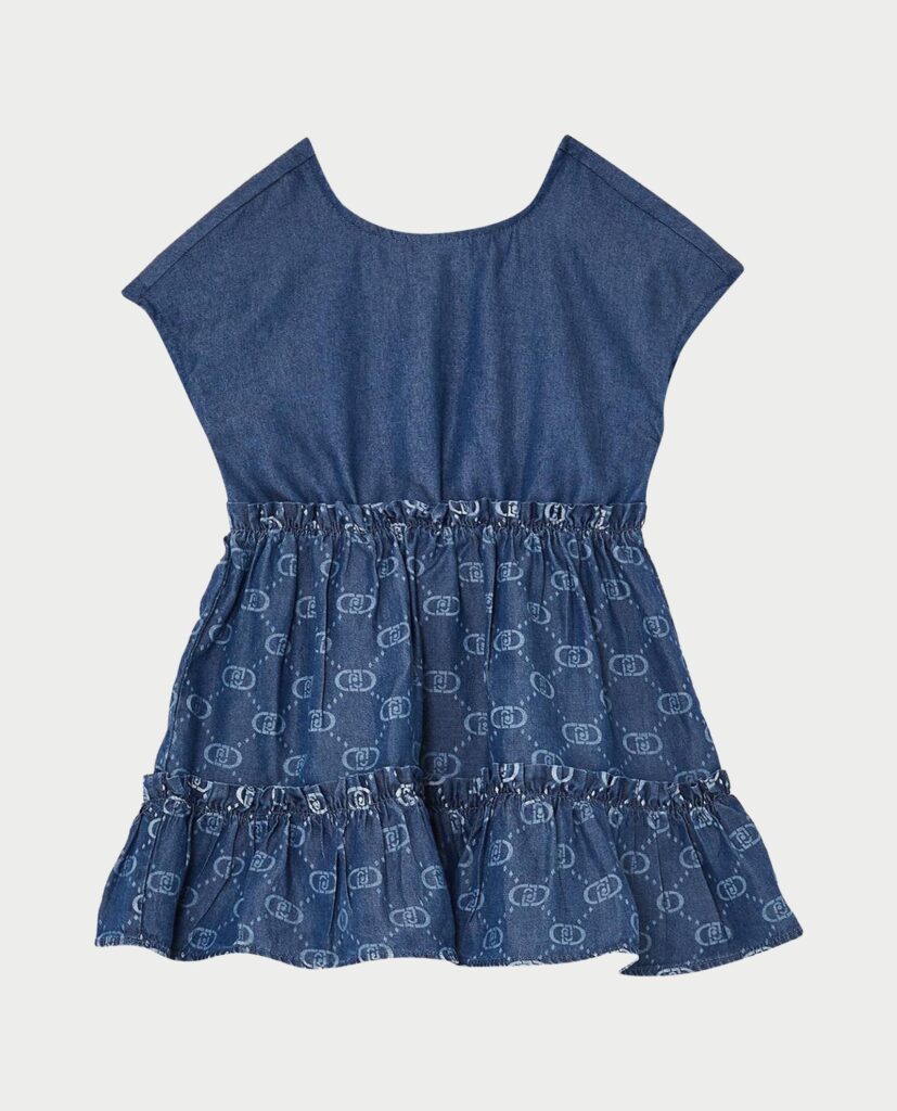 Abito in denim tencel bambina Lui Jo