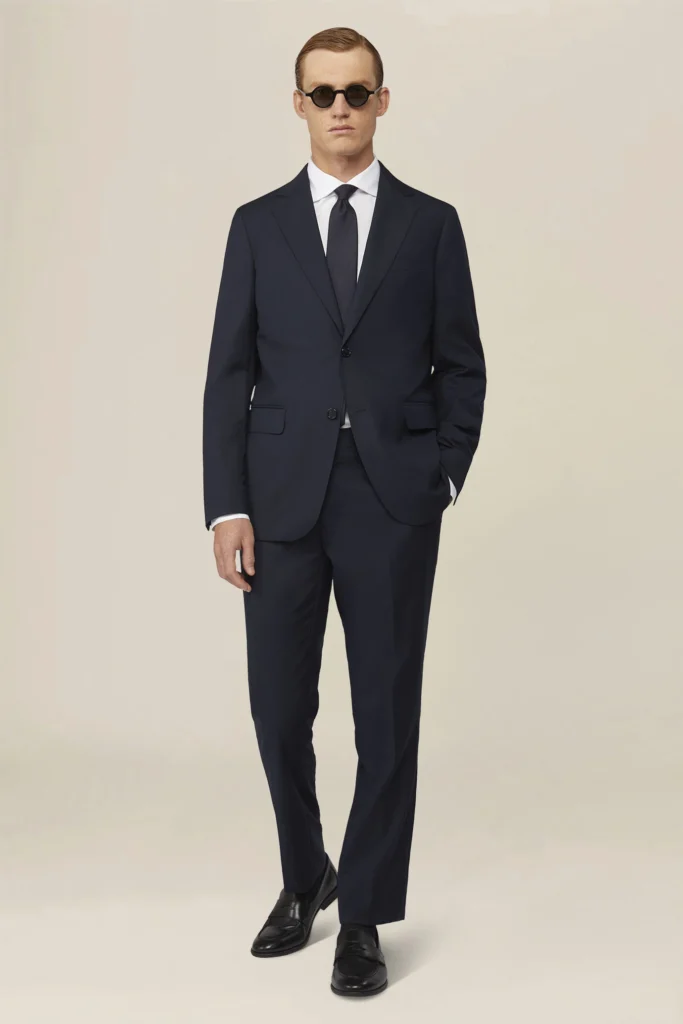 Abito monopetto uomo mix size dk blue