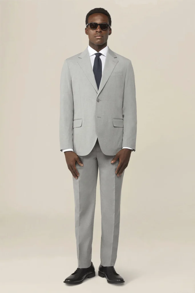 Abito uomo monopetto Bi Stretch no stiro regular fit