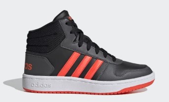Adidas Hoops mid 2.0 nero rosso