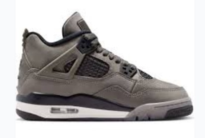 Air Jordan 4 retrò Cave Stone and Black