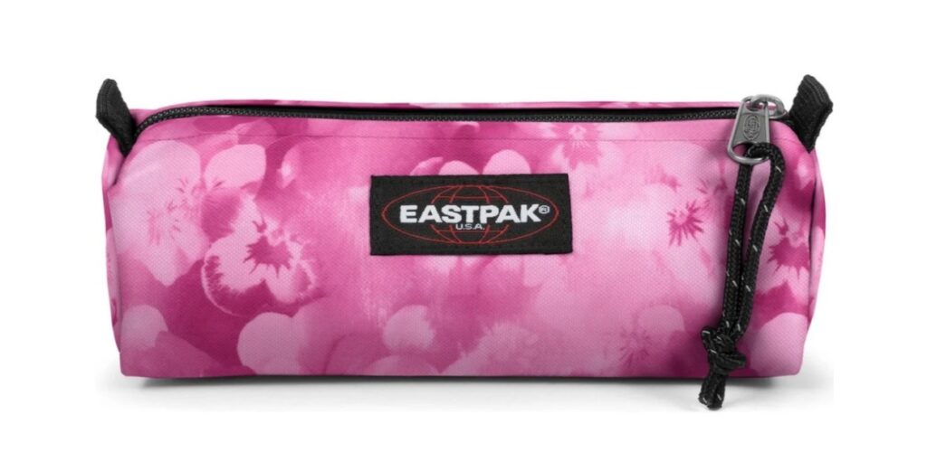 Astuccio Benchmark Single Eastpak Flower Blur Pink