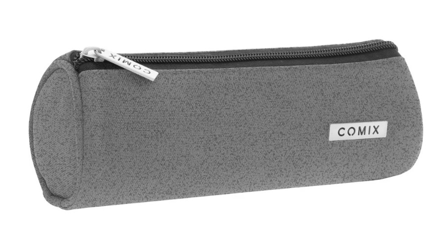 Astuccio Tombolino COMIX Monocolore Grigio melange