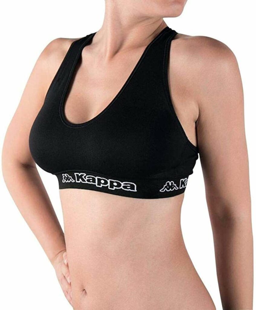 Brassiere sportiva in microfibra piquet Kappa K2150