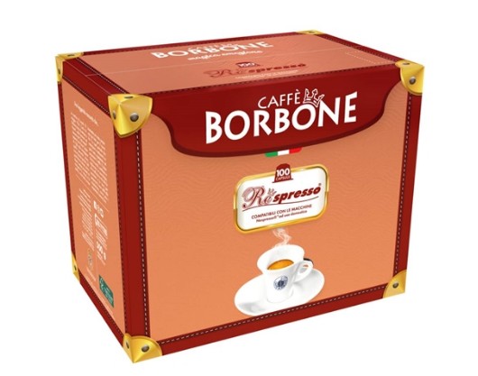 Caffè in capsule Caffe Borbone compatibili Nespresso qualità Oro conf.