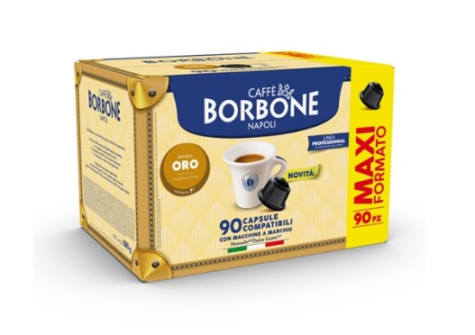 Capsule Caffe' Borbone compatibili con Nescafe' Dolce Gusto miscela oro conf.