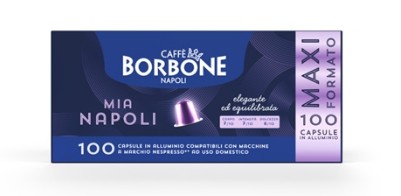 Capsule compatibili Nespresso® Caffè Borbone Mia Napoli miscela oro conf.