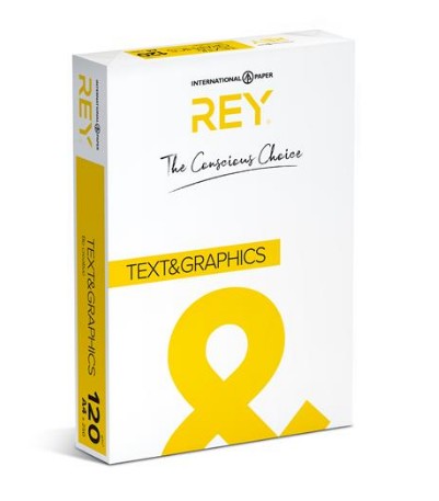 Carta A4 International Paper Rey Text & Graphics