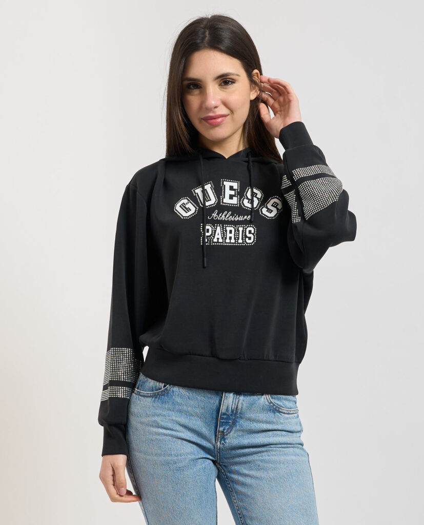 Felpa con cappuccio Berthe donna di Guess