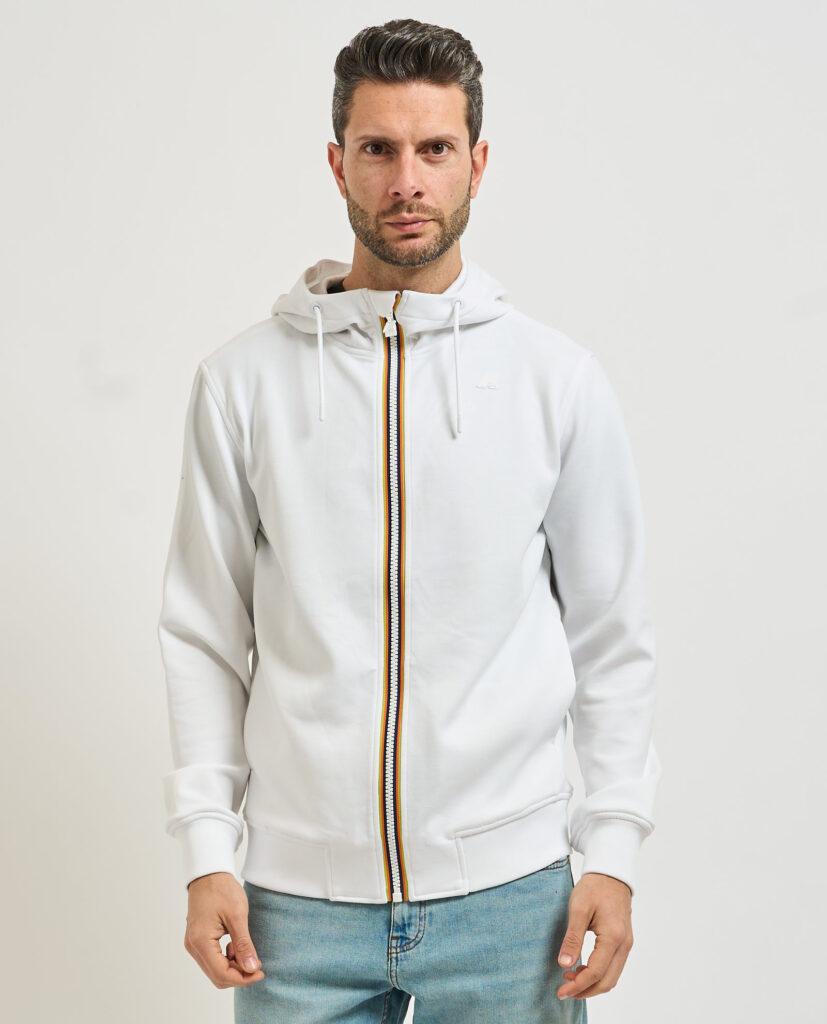 Felpa uomo Rainer di K way con cappuccio