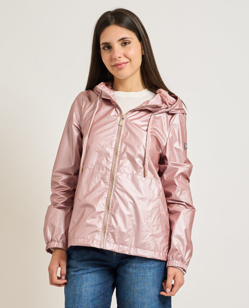 Giubbotto donna Yes Zee con cappuccio1